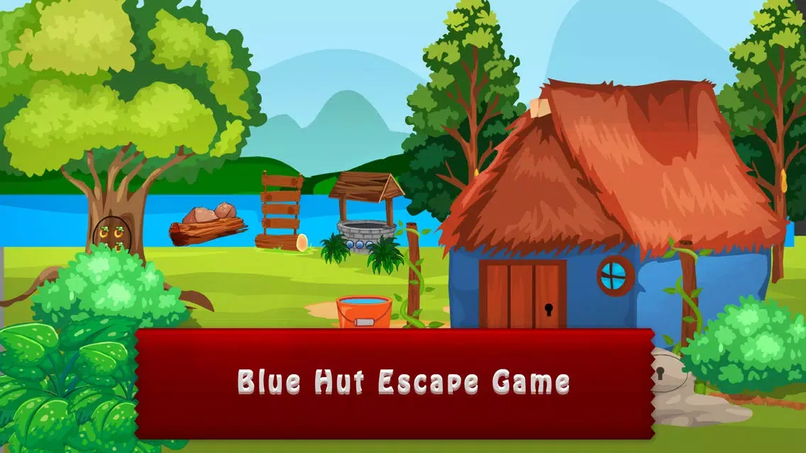 Captures d'écran de Can You Escape The Blue Hut?