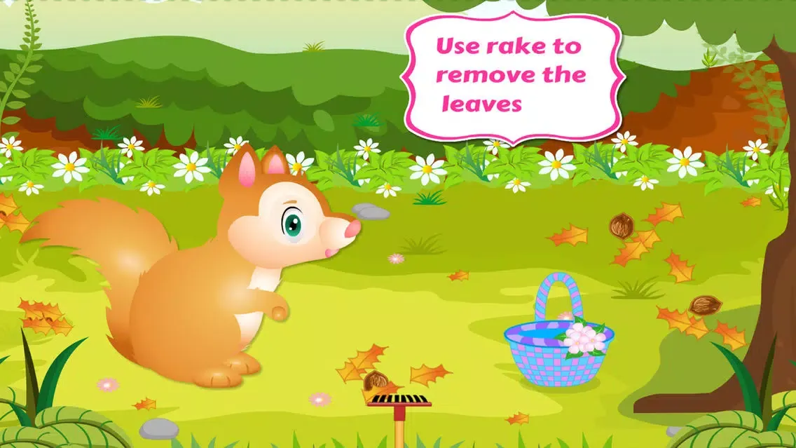 Dressup Pet Games:Squirrel Care Ekran Görüntüleri