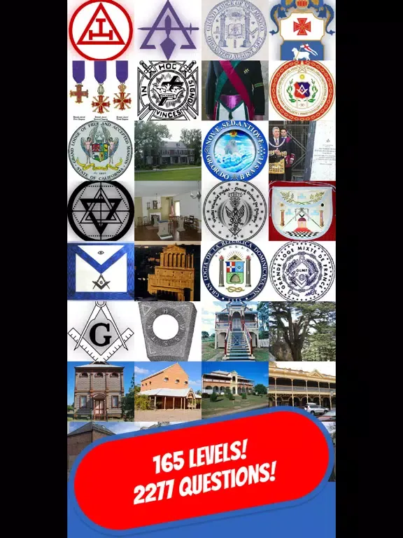Capturas de pantalla de FREEMASONRY & RITUAL Quiz iPad 