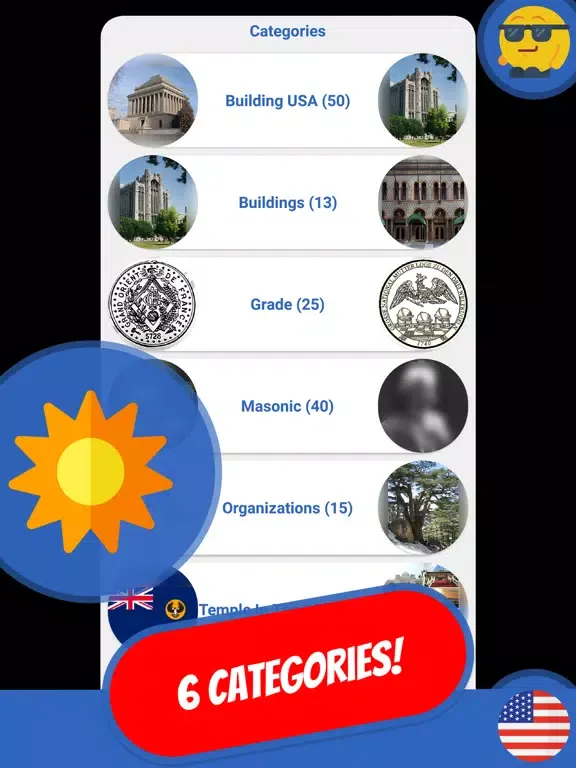 Capturas de pantalla de FREEMASONRY & RITUAL Quiz iPad 