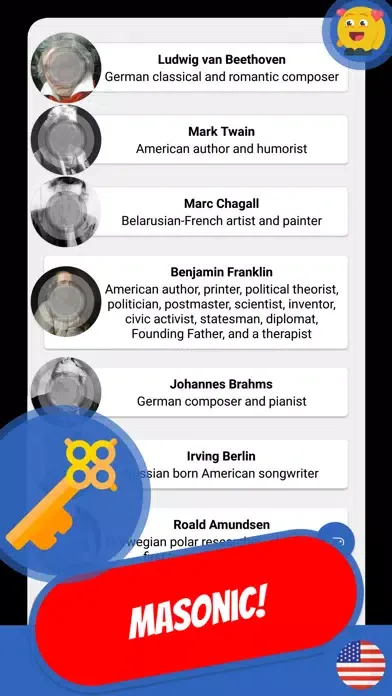 Capturas de pantalla de FREEMASONRY & RITUAL Quiz