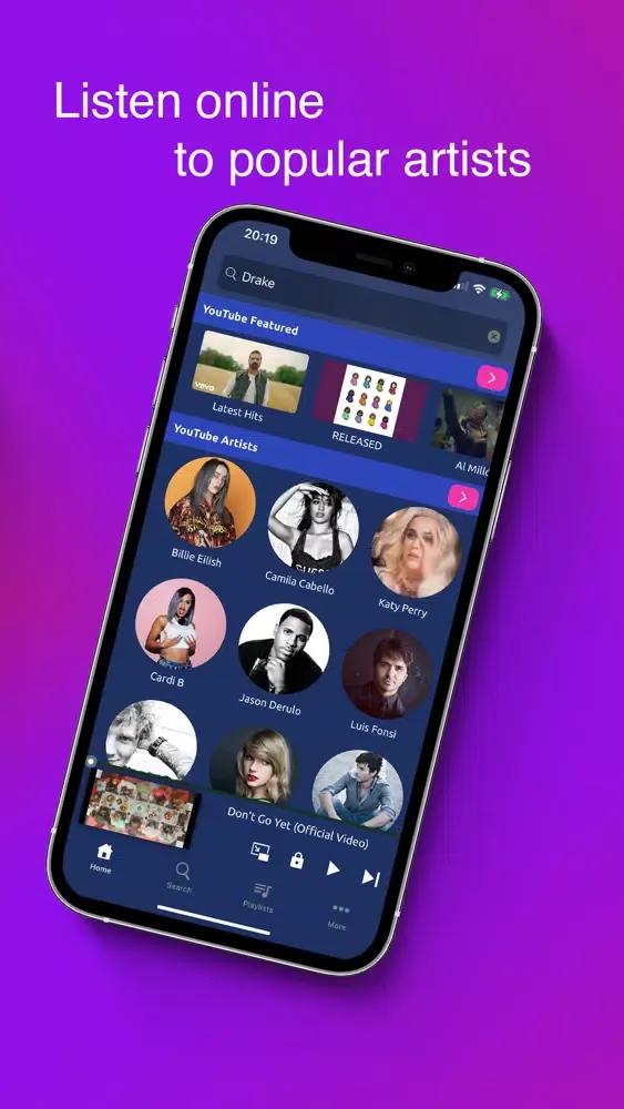 Music Player Stream Musi Song Screenshots