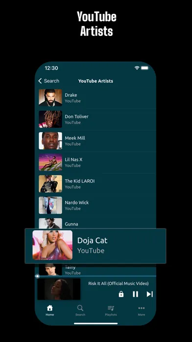 Music/Video Player for YouTube スクリーンショット