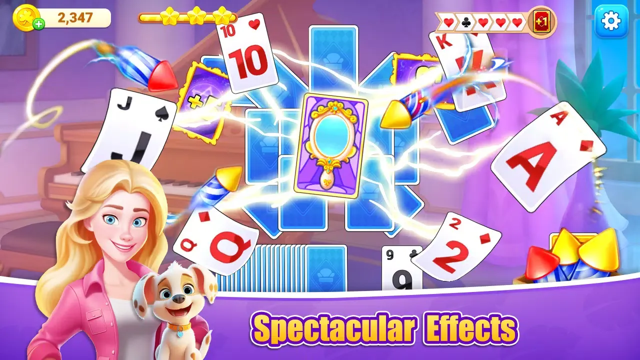 Fish Solitaire™ TriPeaks Screenshots