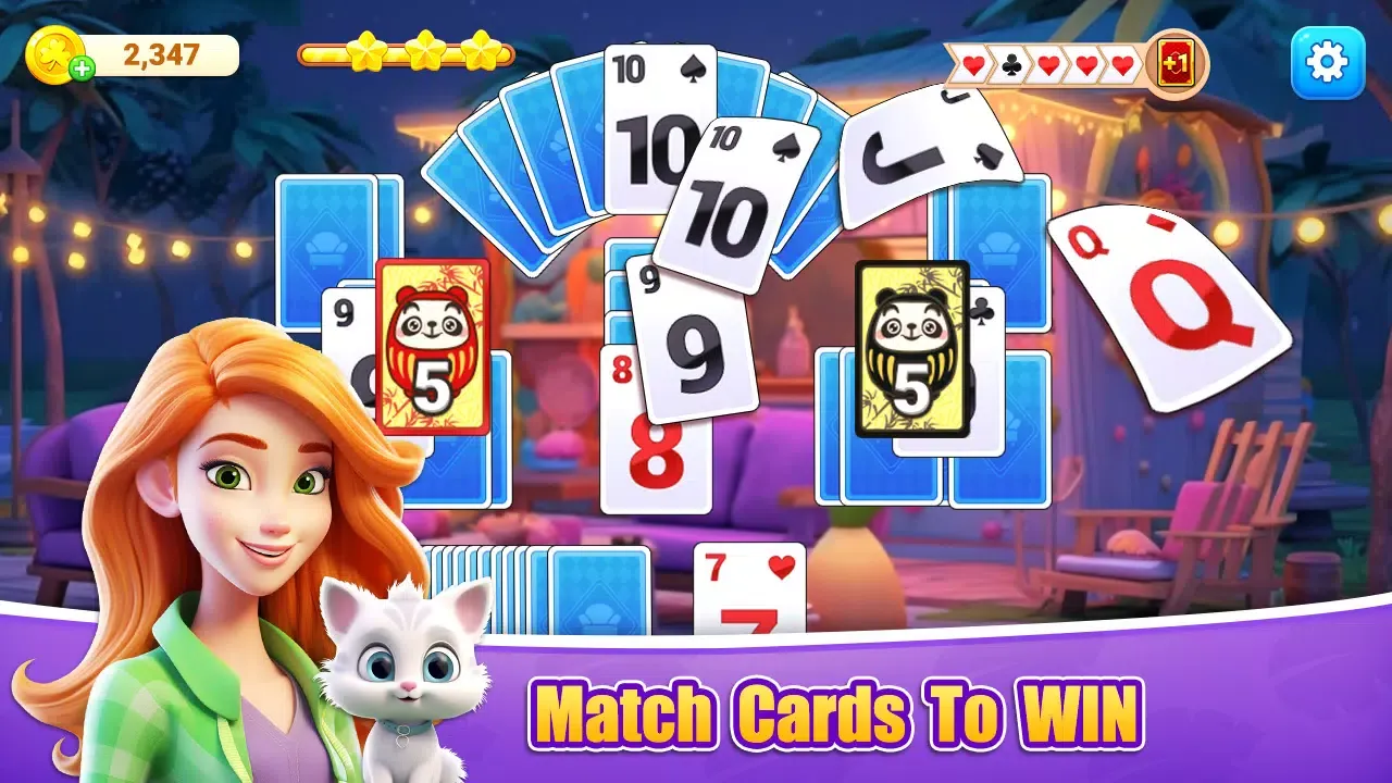 Fish Solitaire™ TriPeaks Screenshots