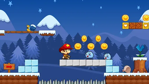 Ảnh chụp màn hình của Bob's World - Super Bob Run