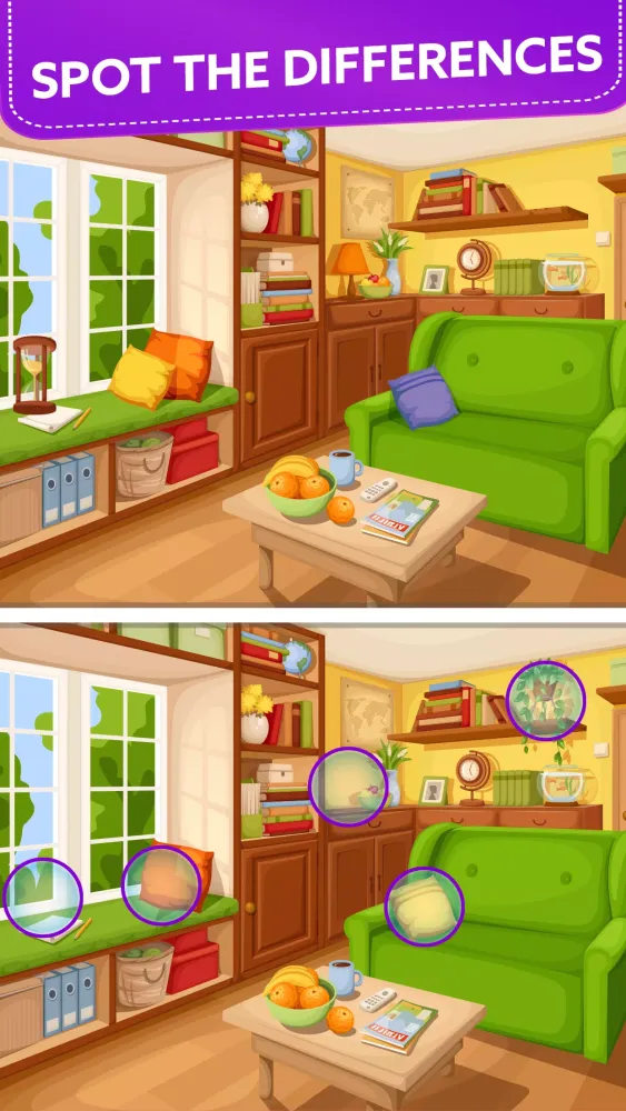 Spot 5 Differences: Find them!应用截图