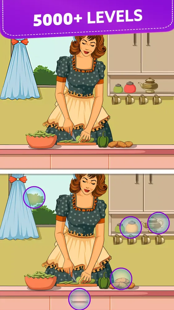 Spot 5 Differences: Find them!应用截图