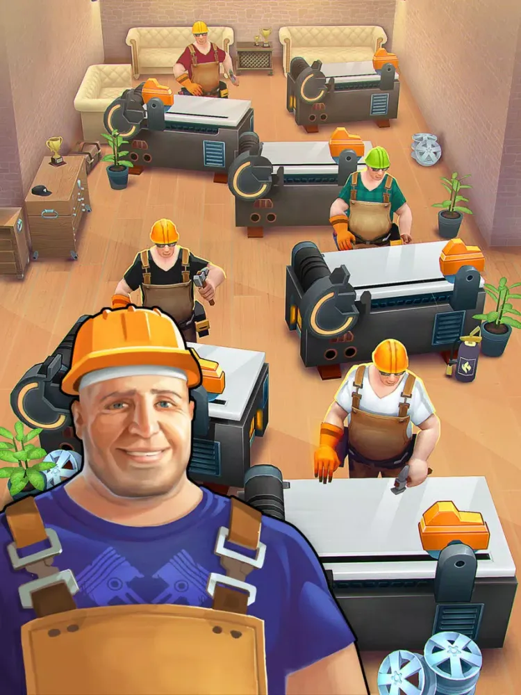 تصاویر Garage Story: Craft Your Car iPad 