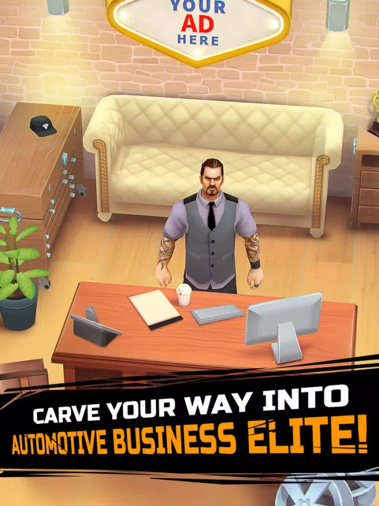 تصاویر Garage Story: Craft Your Car iPad 