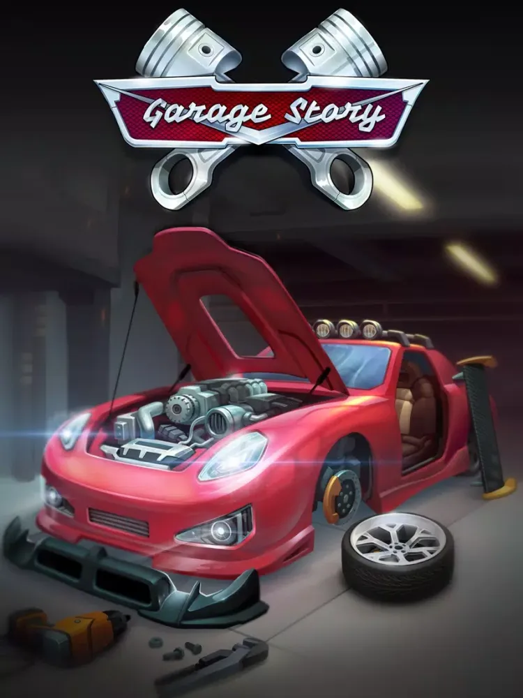 تصاویر Garage Story: Craft Your Car iPad 