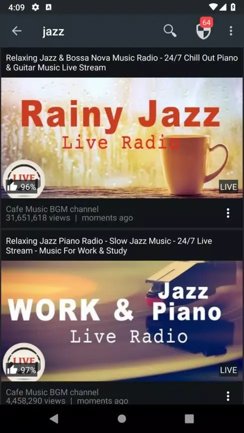 SkyTube Extra Screenshots