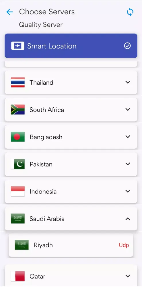 KSA VPN Ekran Görüntüleri