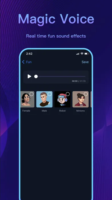 Capturas de pantalla de Audio Editor - AI Music Editor
