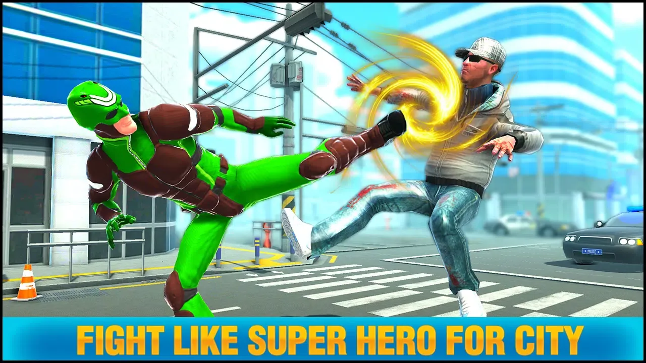 Ninja Spider Rope Hero Fighter Screenshots