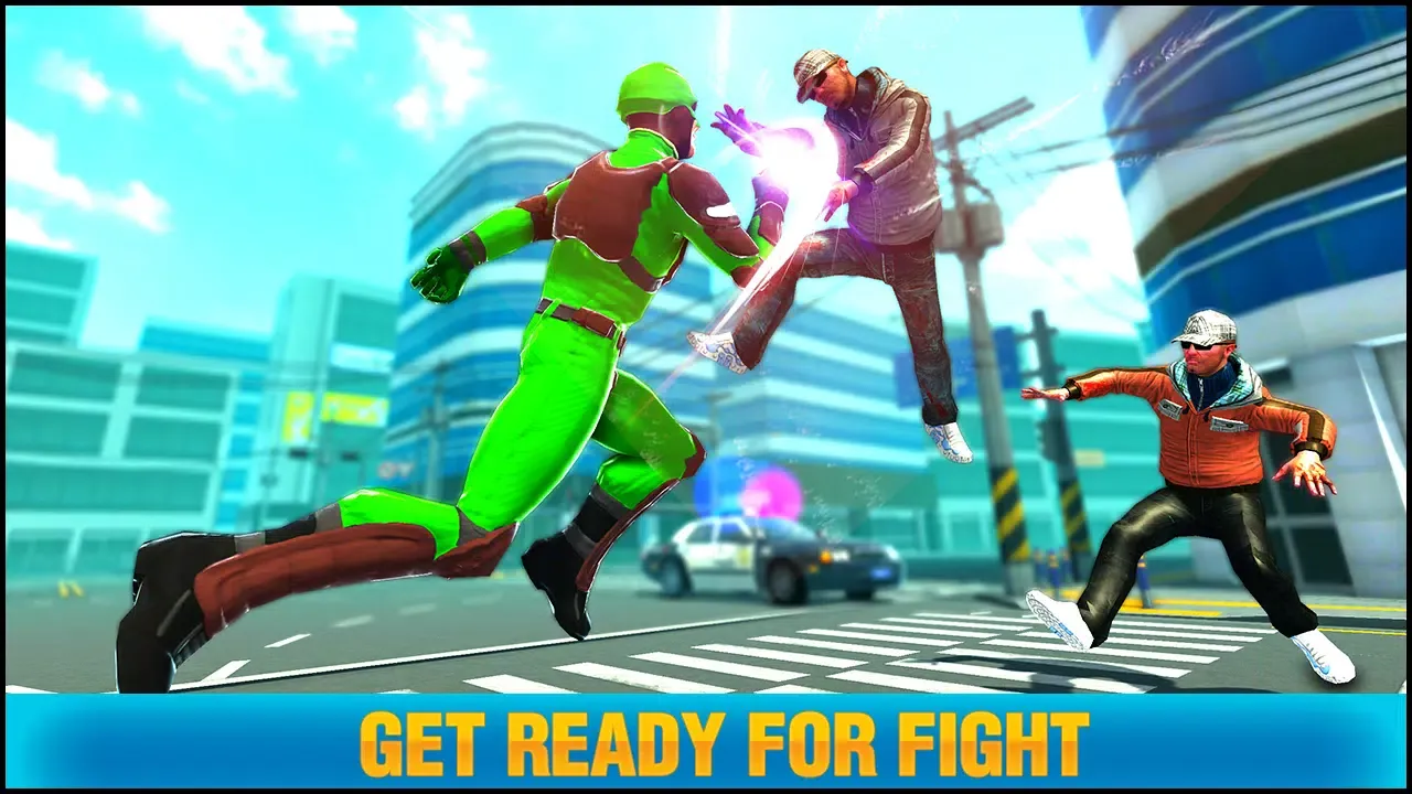 Ninja Spider Rope Hero Fighter Screenshots