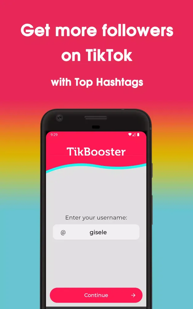 Zrzuty ekranu TikBooster