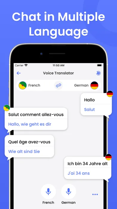 Capturas de tela do Translate - All Translator App