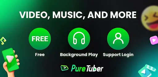 Pure Tuber: Video & MP3 Player Screenshots