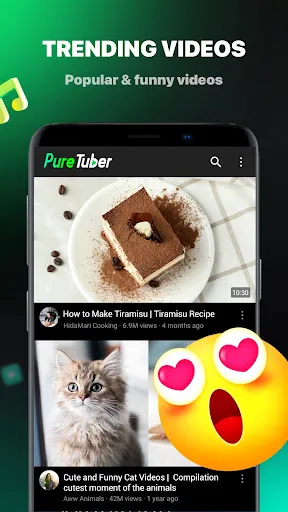 Pure Tuber: Video & MP3 Player Screenshots