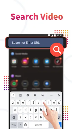 Tangkapan layar Video Downloader, Download All