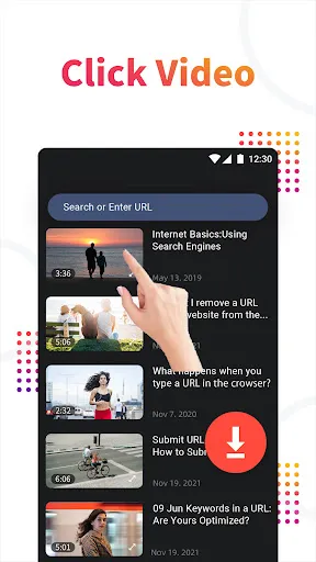 Tangkapan layar Video Downloader, Download All