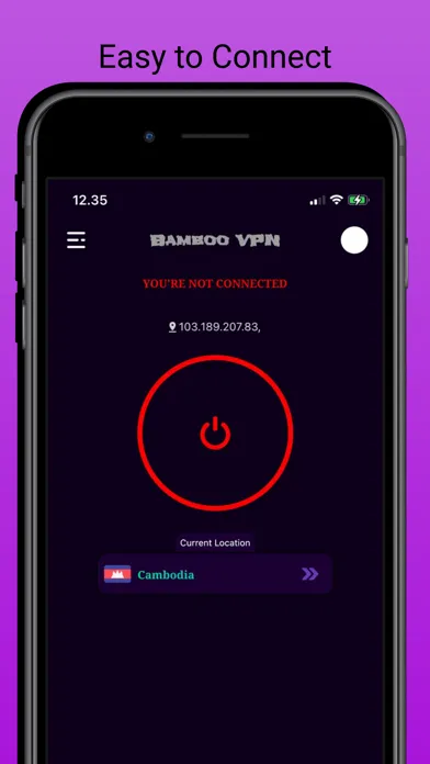 Tangkapan skrin VPN Bamboo-Unlimited VPN Proxy