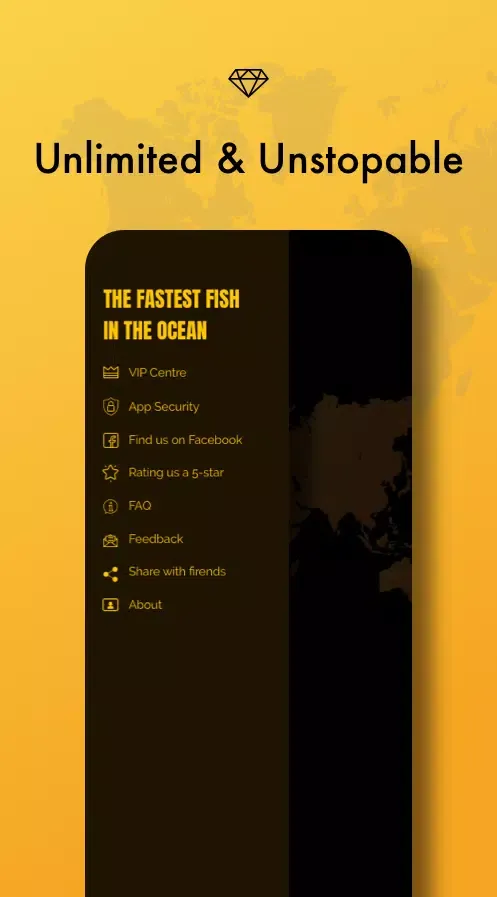 Sailfish VPN Pro سکرین شاٹس