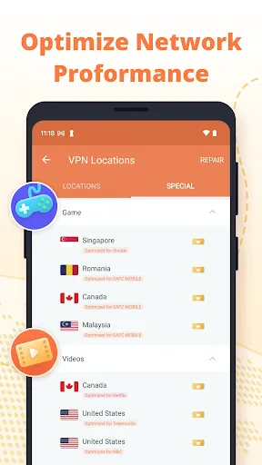 Turbo VPN - Secure VPN Proxy Screenshots