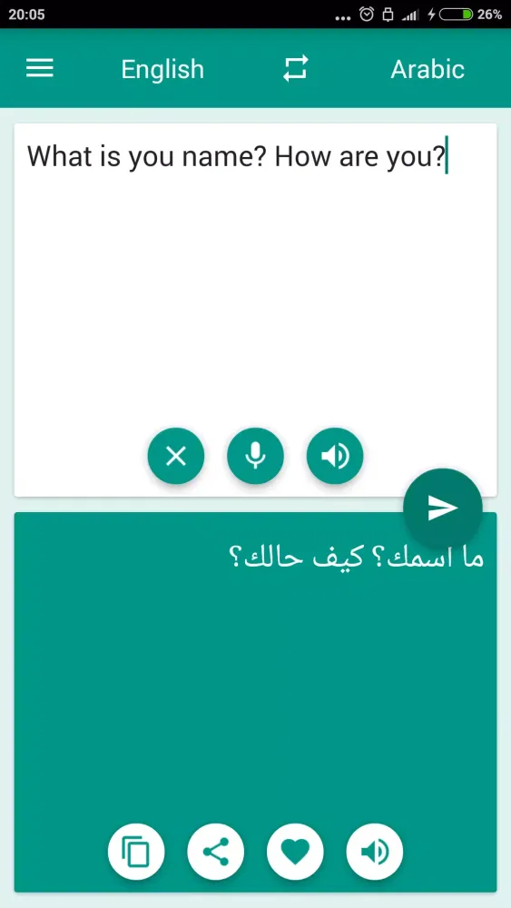 Arabic-English Translator 스크린샷