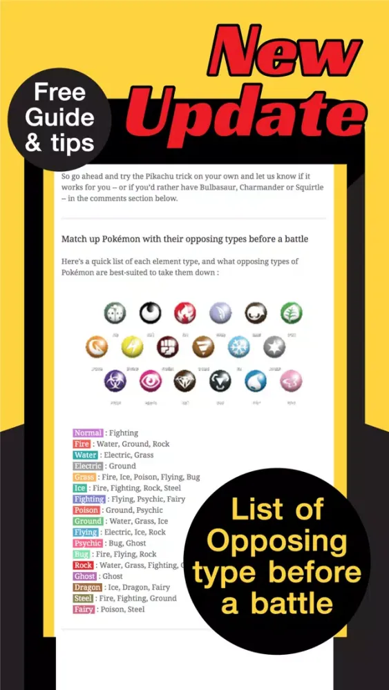 Скриншоты Best Guide for Pokemon Go to be a Master Trainer