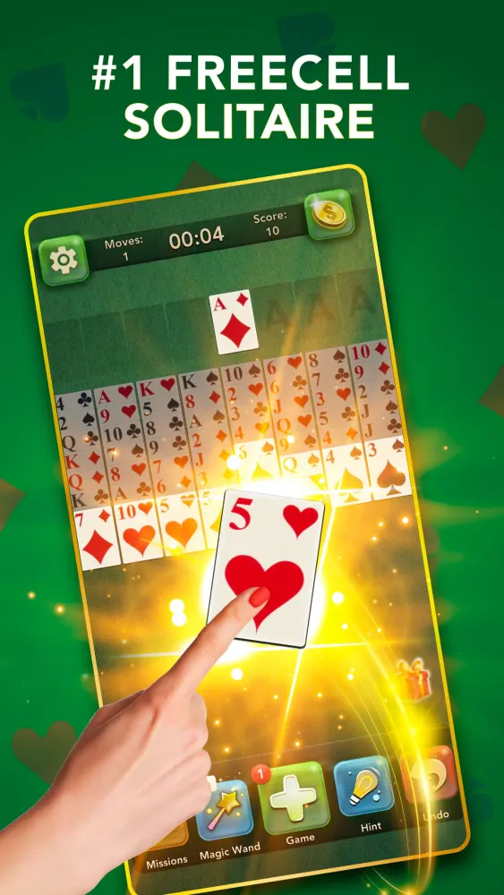 FreeCell Classic Card Game 스크린샷