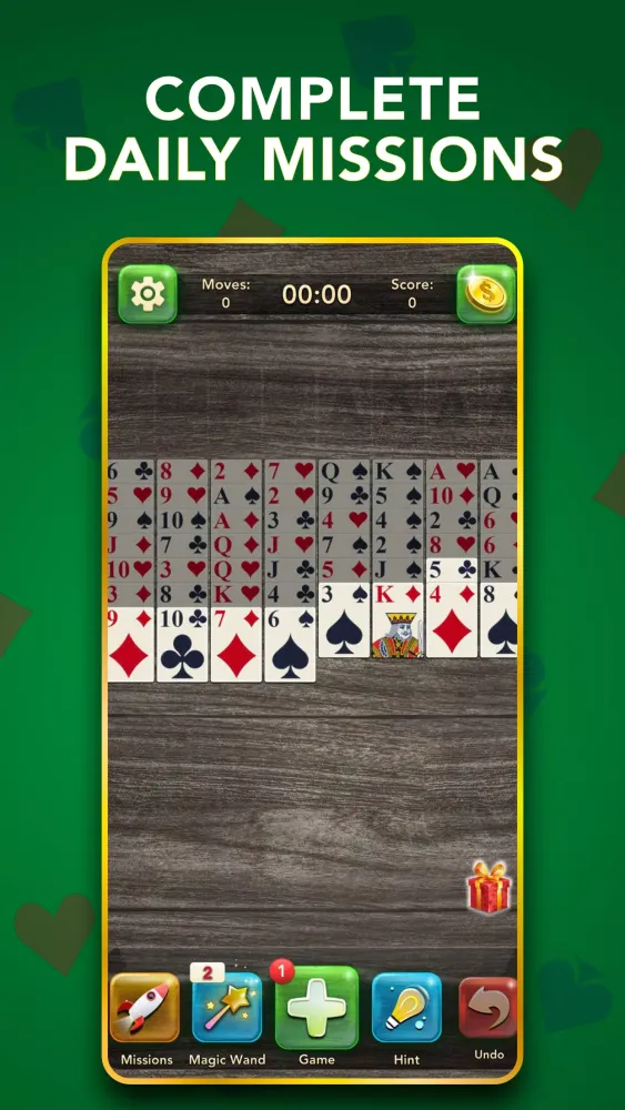 FreeCell Classic Card Game 스크린샷