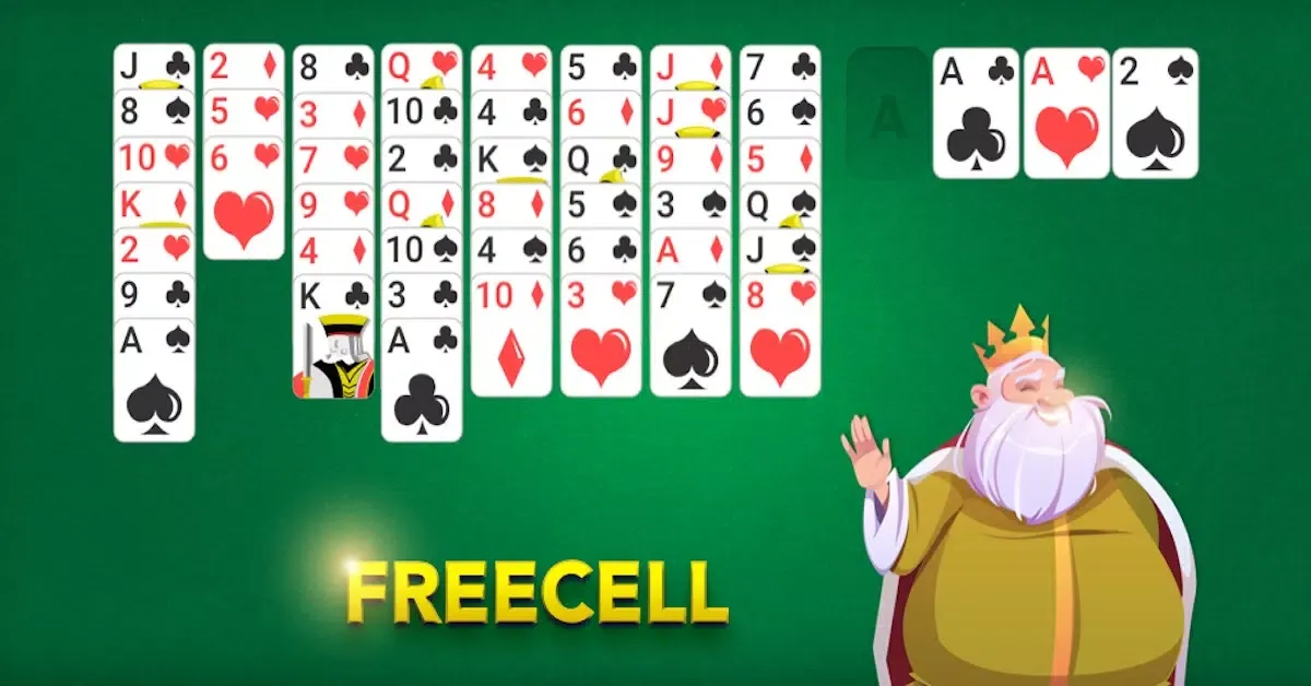 FreeCell Classic Card Game 스크린샷