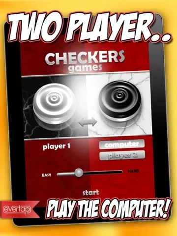 Capturas de pantalla de Free Checkers Game iPad 