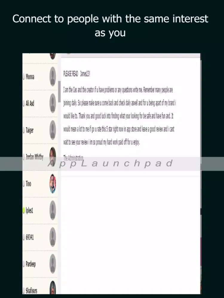 NoBluffDating App - Singles Chat iPad 应用截图