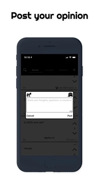 Bantyr: Chat News & Politics + Screenshots