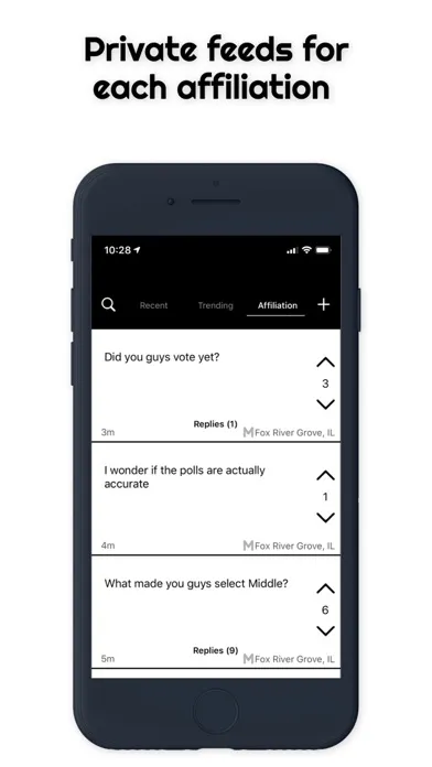 Bantyr: Chat News & Politics + Screenshots