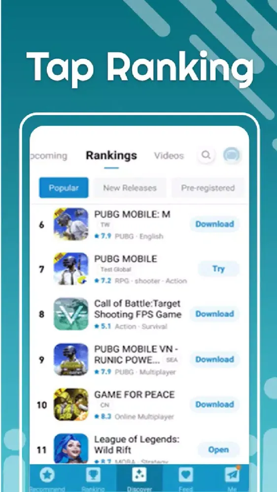 Tap tap apk for Tap tap games Download guide app Screenshots