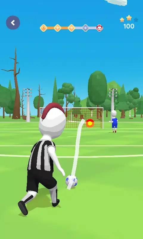Скриншоты Stickman Freekick