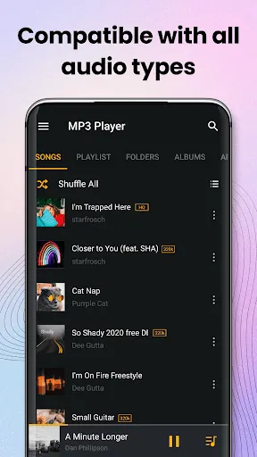Zrzuty ekranu Music Player, MP3 Player