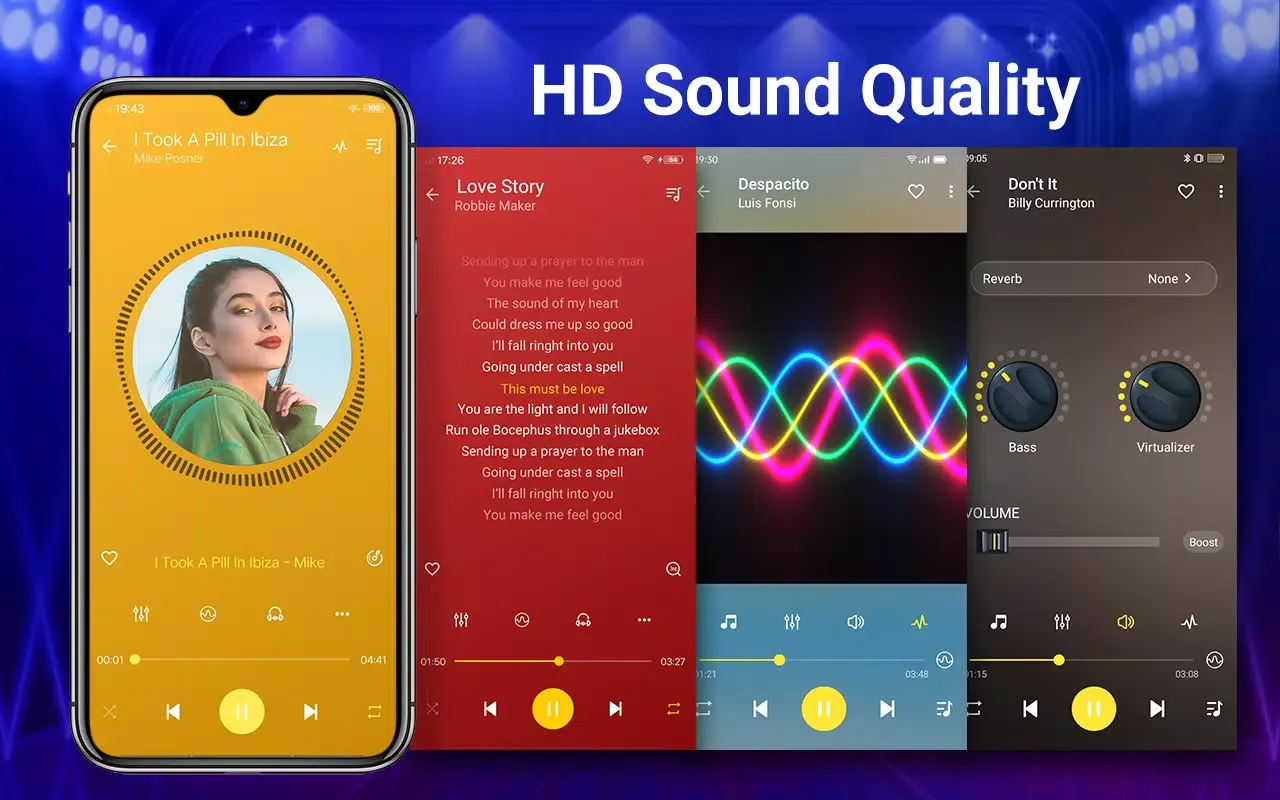 Music Player Screenshots