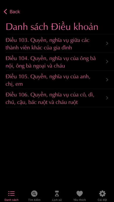 Tangkapan skrin Luật hôn nhân gia đình
