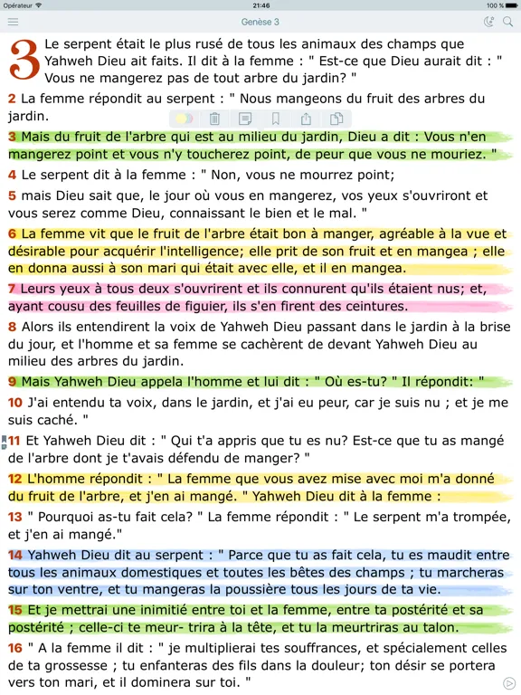 La Bible Catholique Audio Catholic Bible in French iPad  Screenshots