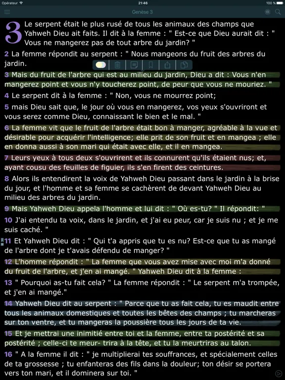 La Bible Catholique Audio Catholic Bible in French iPad  Screenshots