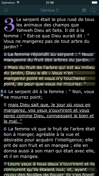 La Bible Catholique Audio Catholic Bible in French Screenshots