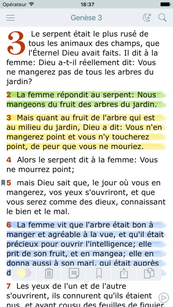 La Bible. Ancien Testament سکرین شاٹس