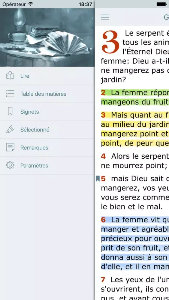 La Bible. Ancien Testament سکرین شاٹس