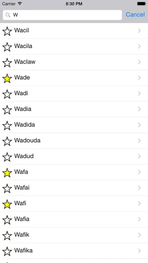 Capturas de pantalla de Signification Prénom (Names Meaning in French)