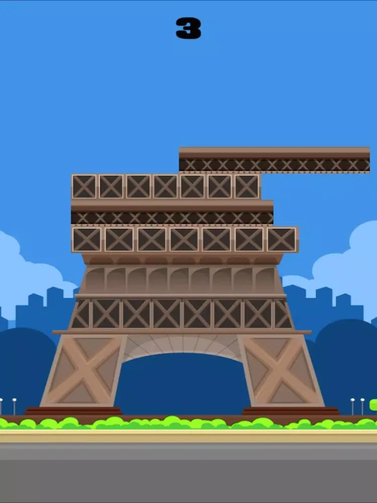 Capturas de tela do French Tower Builder Lite iPad 